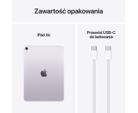 Apple iPad Air 11" M3 256GB 5G Fioletowy - 1321914 - zdjęcie 10